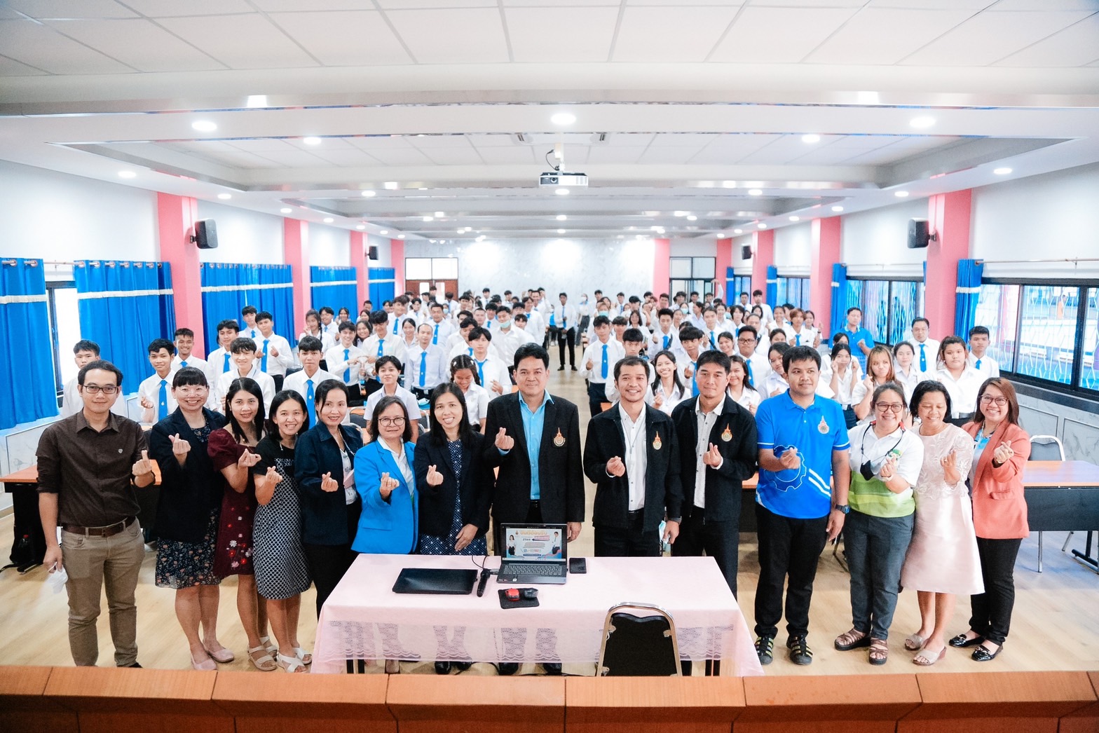 บรรยากาศการปฐมนิเทศนักศึกษาใหม่ ปีการศึกษา 2566
