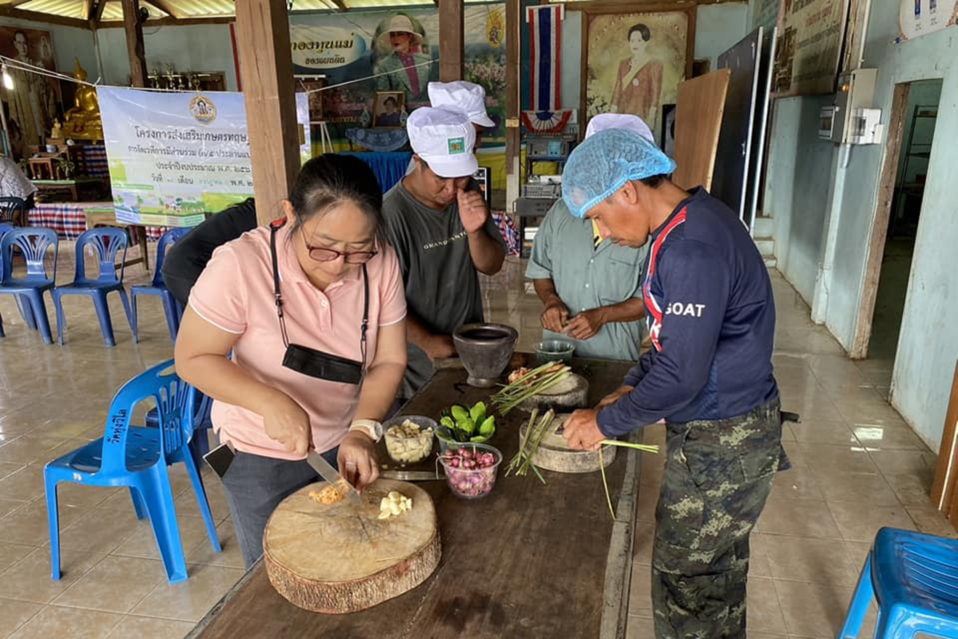 สาธิตนวัตกรรมเมนูอาหารแกงไข่มังกร สร้างอาชีพ พัฒนาคุณภาพชีวิตเกษตรกร