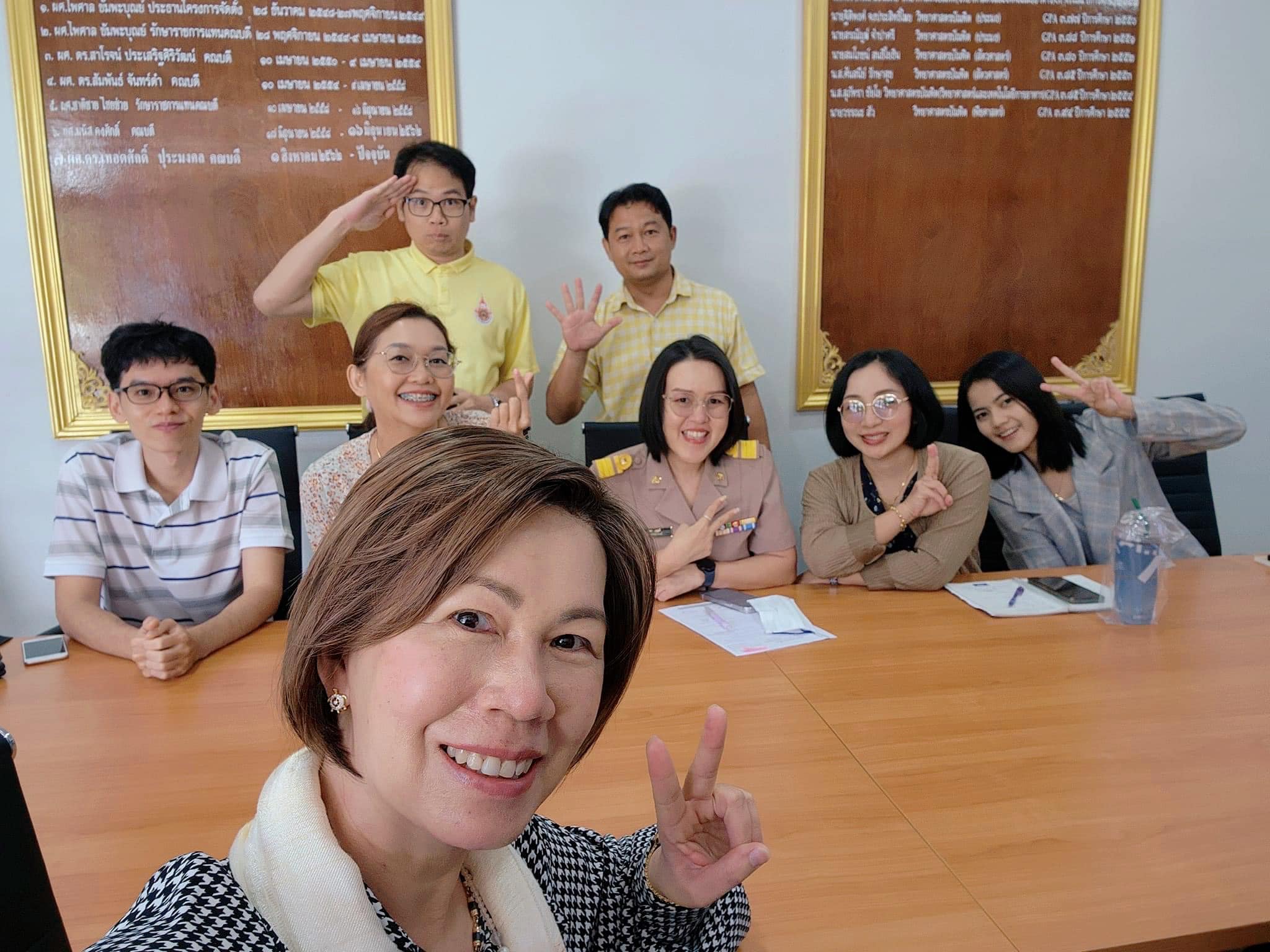 ประชุมคณะกรรมการงานประชาสัมพันธ์ คณะเทคโนโลยีอุตสาหกรรมการเกษตร