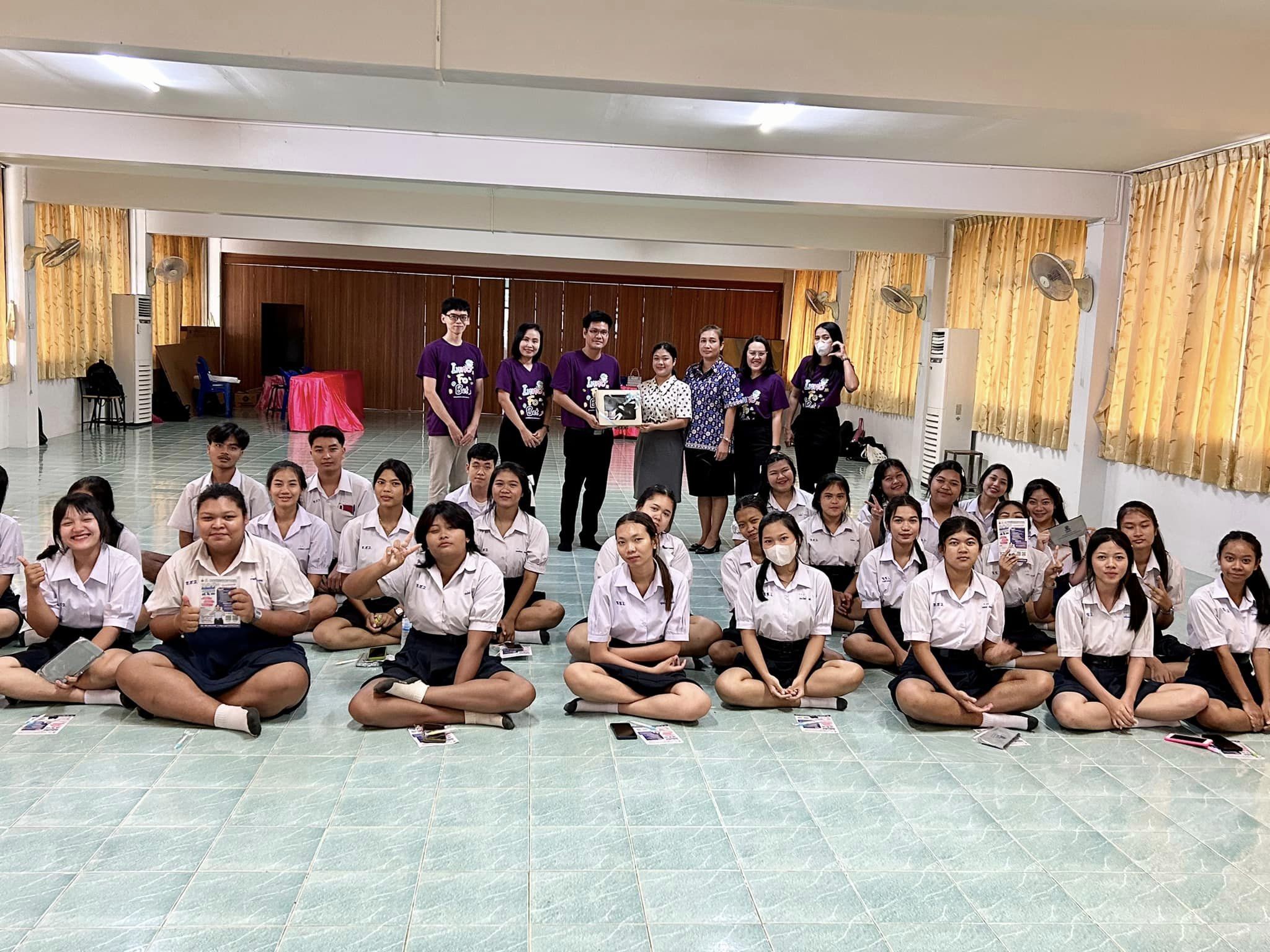 แนะแนวการศึกษาต่อและประชาสัมพันธ์หลักสูตร