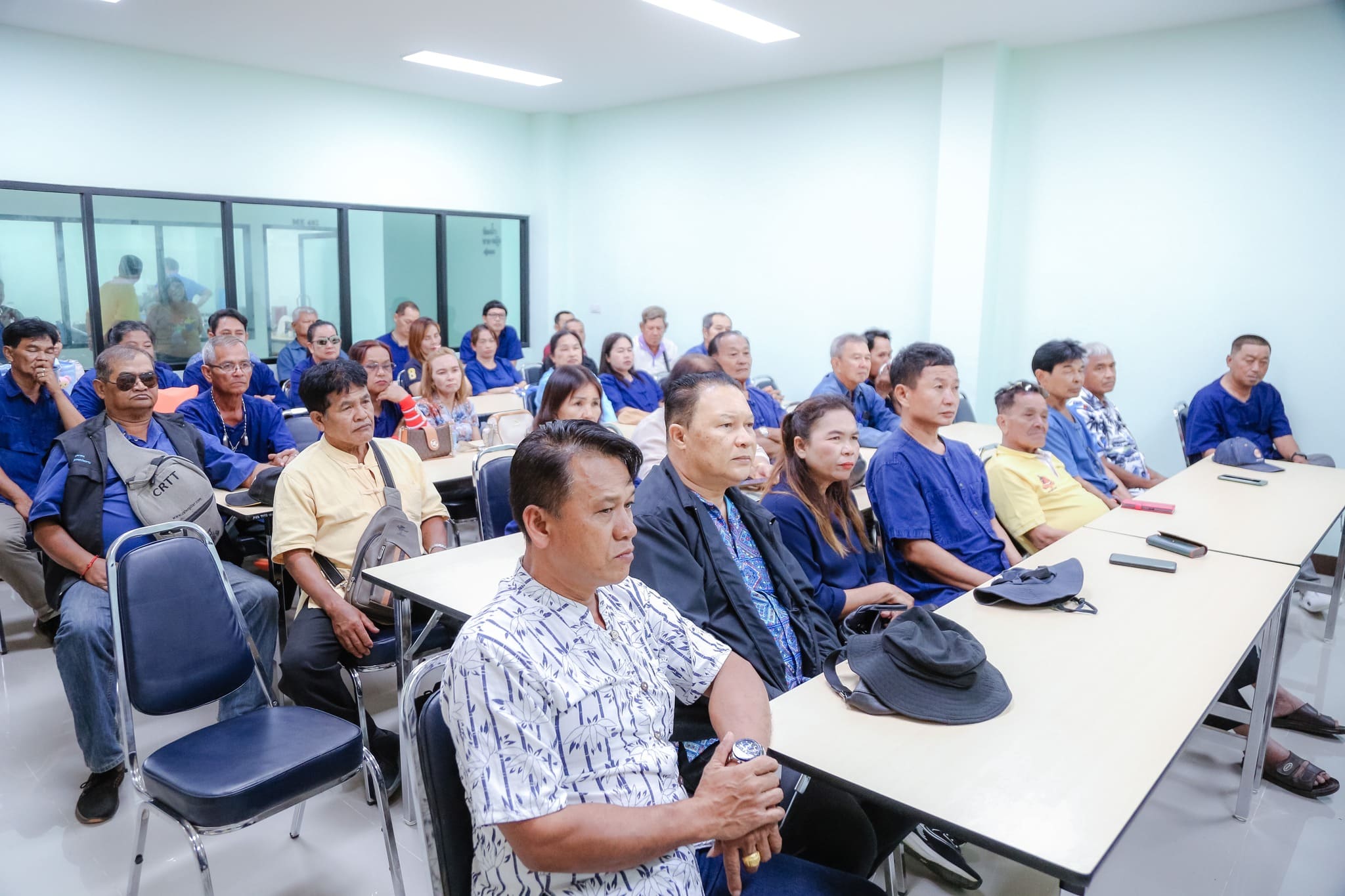 ให้การต้อนรับคณะศึกษาดูงาน จากองค์การบริหารส่วนตำบลหนองละลอก อ.บ้านค่าย จ.ระยอง