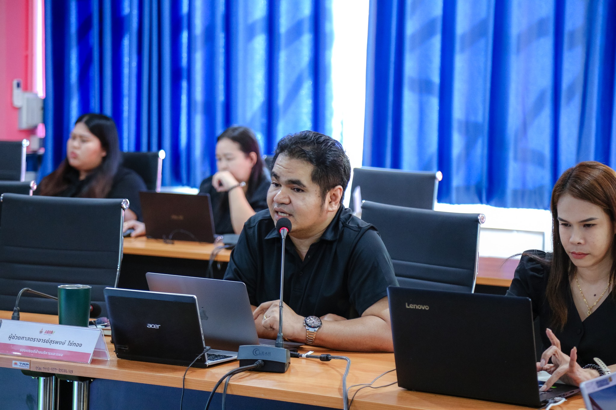 ประชุมคณะกรรมการดำเนินกิจกรรมเปิดบ้านคณะเทคโนโลยีอุตสาหกรรมการเกษตร