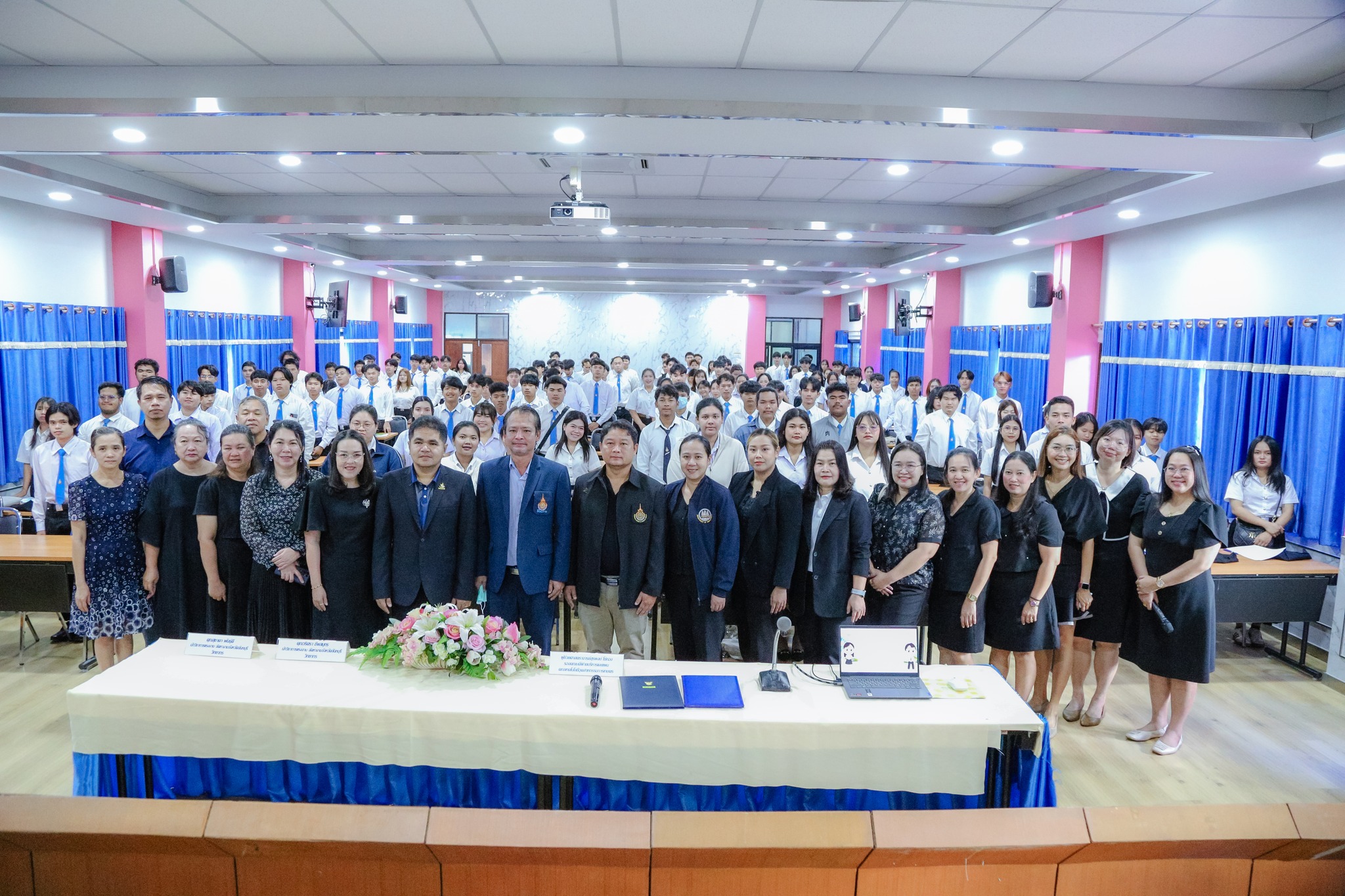 กิจกรรมปัจฉิมนิเทศนักศึกษา คณะเทคโนโลยีอุตสาหกรรมการเกษตร ประจำปีการศึกษา 2568